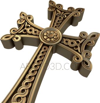 Crosses (KRS_0081) 3D model for CNC machine